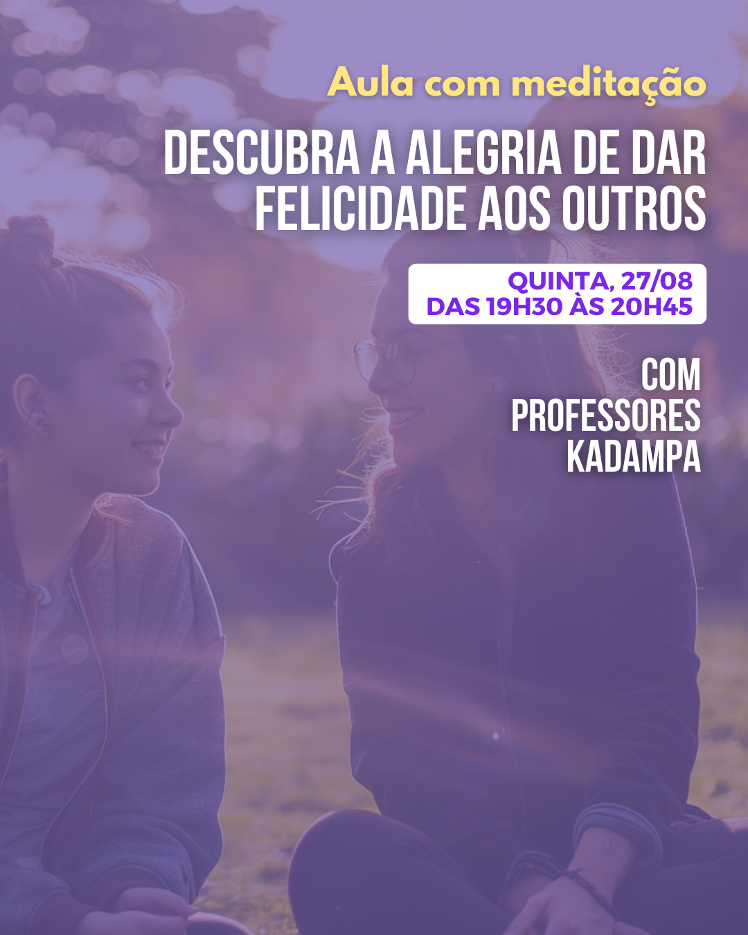Descubra a alegria de dar felicidade aos outros