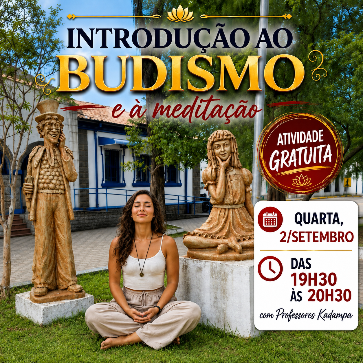 Introdução ao Budismo e à Meditação de Setembro
