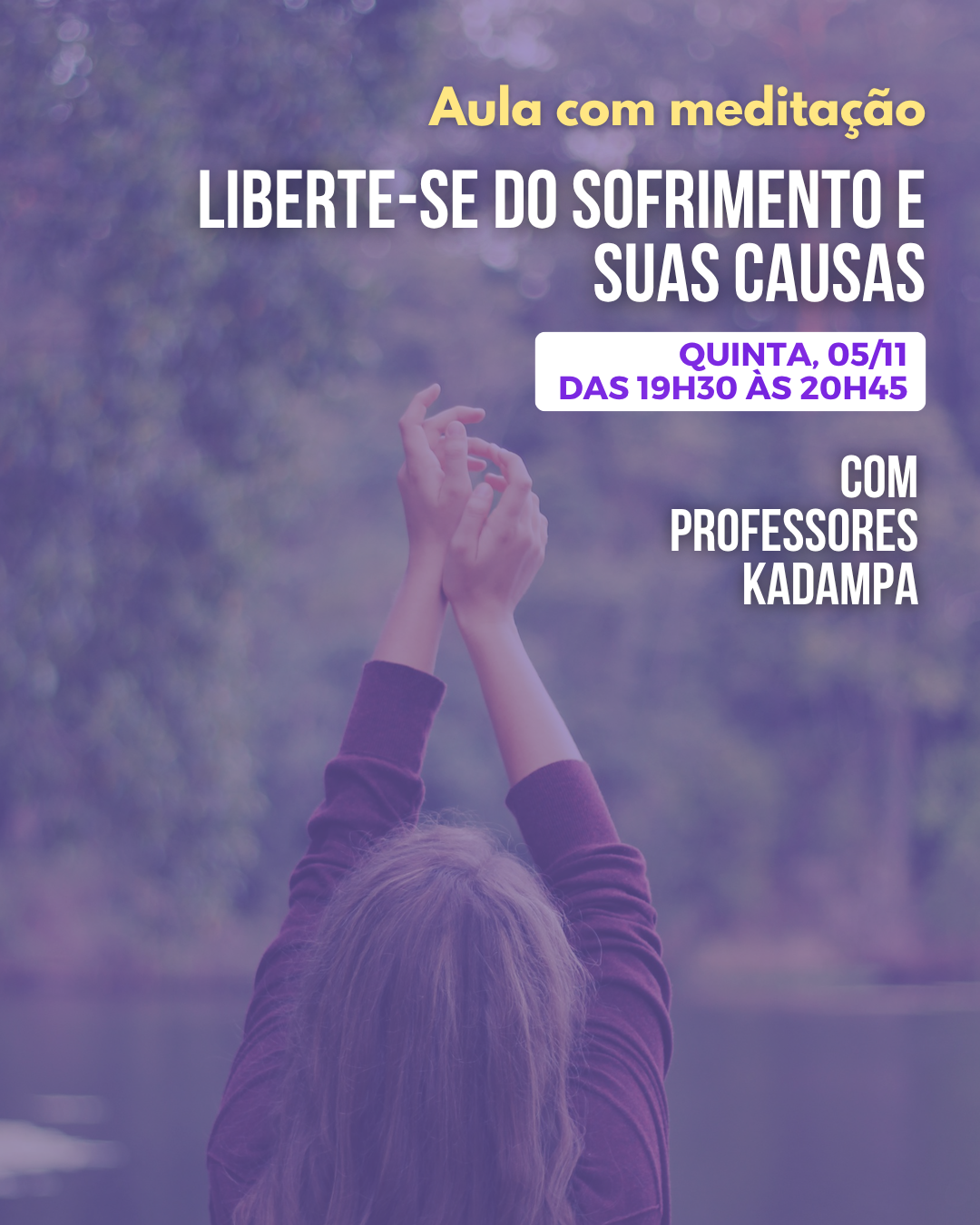 Liberte-se do sofrimento e suas causas
